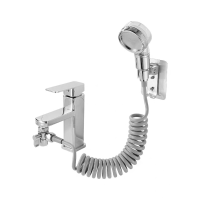 Suleve Badkamer Wassen Gezicht Wastafel Kraan Tap Externe Douchekop Set Filter Functie Haar Wassen Kraan Rinser Extensio