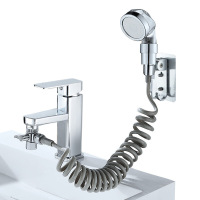 Badkamer Wassen Gezicht Wastafel Waterkraan Externe Douchekop Wc Hold Filter Flexibele Haar Wassen Kraan Spoeler Uitbrei