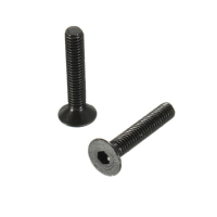Suleve ™ M3CH4 100 stks M3 koolstofstaal verzonken zeskante schroef 6 20mm platte kop zeskantschroef metric