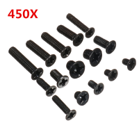 Suleve™ Mxcp1 450pcs M2/m2.5/M3 Cross Screws Laptop Screws Box Set For Hp Lenovo Samsung Ibm