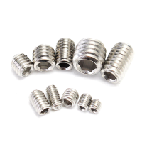 Suleve ™ MXSH2 M3 M4 M5 M6 M8 304 Roestvrij Staal Hex Socket Screws Assortiment 200pcs