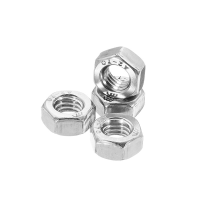 Suleve™ MXSN1 50 stuks roestvrijstalen metrische grove schroefdraad zeskantmoeren M2 M3 M4 M5 M6
