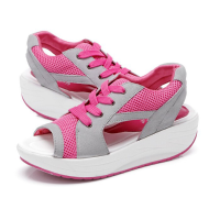 Summer Casual Sandals Fish Mouth Sandals Shook Platform Sandals
