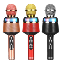 Wirelss Bluetooth Microfoon DSP Ruisonderdrukking Karaoke Mic Recorder HIFI Stereo Speaker Draagbare Handheld Zangspeler