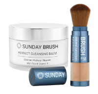 Sunday Brush Protect & Cleanse Set   Medium