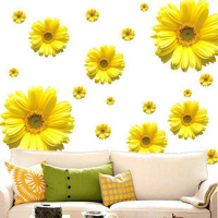 Sunflowers Home Art Decor Decal Removable Wall Sticker