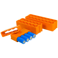 SUNKKO 18650 Batterij Fixture 4 cel 6 cel 8 cel opties Lichtgewicht Betrouwbaar Ontworpen voor Hoogwaardig Laswerkstroom