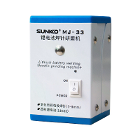 SUNKKO MJ 33 Lithiumbatterij Lasnaald Schuurmachine 12V voor 18650 Batterij 3 8mm Laspen Puntlas Reinigingsgereedschap