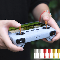 Sunnylife Verlengde RC Slimme Afstandsbediening Joystick Sticks Rocker Thumb Aluminium voor DJI Mini 3 PRO Schermcontrol