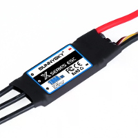 SUNNYSKY X Series 100A V2 2 6S Borstelloze ESC Met 5.6V/7.4V 8A BEC voor RC Vliegtuig