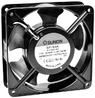 Sunon DP201A 2123HBL.GN Axiaalventilator 230 V/AC 147.77 M³/h (l x b x h) 38 x 120 x 120 mm