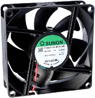 Sunon EF80251B1 1000U A99 Axiaalventilator 12 V/DC 69.94 M³/h (l x b x h) 25 x 80 x 80 mm