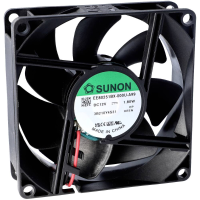 Sunon EF80251B3 1000U A99 Axiaalventilator 12 V/DC 56.05 M³/h (l x b x h) 25 x 80 x 80 mm