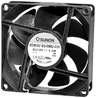 Sunon EF80252B1 1000U A99 Axiaalventilator 24 V/DC (l x b x h) 80 x 80 x 25 mm