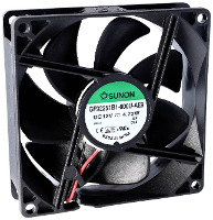 Sunon GF92251B2 000U AE9 Axiaalventilator 12 V/DC 118.9 M³/h (l x b x h) 25 x 92 x 92 mm