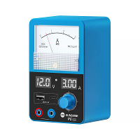 SUNSHINE P5 Mini Slimme Voeding Dubbel Scherm Display 12V 3A Dubbele USB Poorten Kortsluitbescherming Hoge Precisie Moni