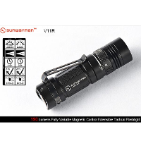 Sunwayman V11r Cree Xm L2 Magnetic Control Tactical Led Flashlight