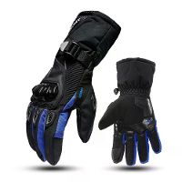 SUOMY Motorhandschoenen Waterproof Winddicht Winter Warm Toucheer Scherm Antislip Beschermende Knokkelbeschermer Koudbes