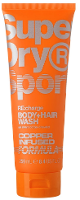 SuperDry Sport Re Charge Body & Hair Wash