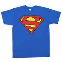 Superman logo verkleed t shirt heren