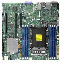 Supermicro X11SPM F Moederbord Socket Intel 3647 Vormfactor Micro ATX Moederbord chipset Intel® C621