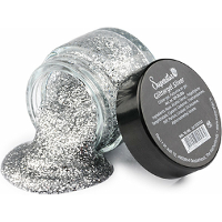 Superstar Glittergel   zilver   15 ml   voor lichaam/gezicht en haar   festival   verkleedaccessoire