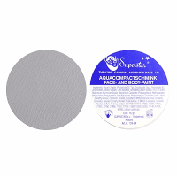 Superstar grimeer schmink   lichtgrijs   16 gram   carnaval/verkleed thema