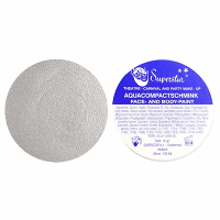 Superstar grimeer schmink   zilver   16 gram   carnaval/verkleed thema