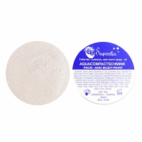 Superstar grimeer schmink   zilverwit glitter   16 gram   carnaval/verkleed thema