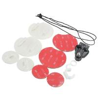 Surfing Surfboard Mount Adapter Security Tethers Fcs Set For Gopro Hero 4 3 Plus 3 2 Xiaomi Yi Sj4000 Sj5000 Sjcam