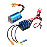 2838 Sensorless Waterdichte Motor 3600/4500KV 35A ESC Voor 1/12 1/14 Auto's