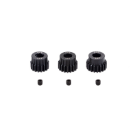 3 STKS M0.6 17T 28T Metalen rondsel motorreductor voor 5 mm as 1/8 RC automotor reserveonderdelen