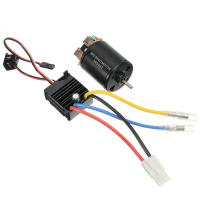 540 Motor 60A ESC Carbon Brushed Shaft 3.175Mm Voor 1/10 RC Car