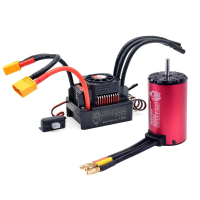 Overtreffen Hobby Waterdicht KK 4068 2050KV Borstelloze Motor 120A ESC Combo Set voor 1/8 RC Auto Voertuigen Onderdelen