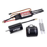 Surpass Hobby 3660 3500KV borstelloze motor + 90A ESC + 36 S Waterkoelingjas voor RC boot