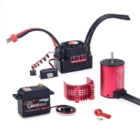 SURPASS HOBBY KK 3650 Brushless Motor 4500KV 60A Brushless ESC 6KG Metall Getriebe Digital Servo RC Auto Onderdelen