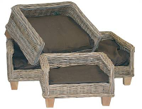 Surplus Rotan Bed #95;_55x76x36 Cm