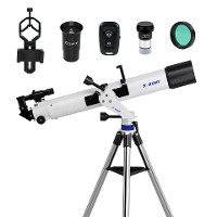 SV520 Telescop 90mm Opening 800mm Brandpuntafstand FMC Gecoate Optiek Hoge Magnificatie Astronomische Telescop voor Plan