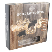 Svenska Living Feestverlichting   warm wit   10 gloeilampjes   4,5 meter