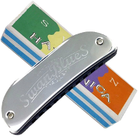 Swan Sw1020 14 10 Hole 20 Tone Boat Form Diatonic Harmonica Key Of C