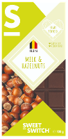 Sweet switch Milk & Hazelnuts Chocolate