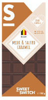 Sweet switch Milk & Salted Caramel Chocolate