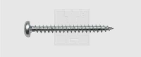 SWG 1967453567 Houtschroef 4.5 Mm 35 mm Interne vertanding Staal Verzinkt 200 stuk(s)