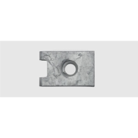 SWG 500 113 47 25 Plaatmoeren 3.9 Mm Verenstaal Verzinkt 50 stuk(s)