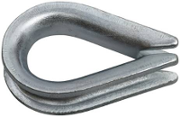 SWG 68017430375 Staaldraadkous 2.5 Mm Staal Galvanisch verzinkt 50 stuk(s)