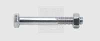 SWG 10148519 Zeskantbout 6 mm 40 mm Buitenzeskant DIN 601 Staal Verzinkt 100 stuk(s)
