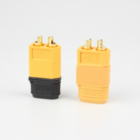 Sy60 Plug Connector With Sheath Housing Male & Female Compatible Amass Xt60