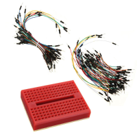 Syb 170 Red Mini Solderless Prototype Breadboard With 140pcs Jump Wire For Arduino Shield