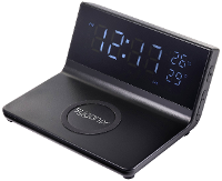 Sygonix Alarm Clock with Wireless Charger SY 5459860 Laadstation