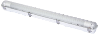 Sygonix LED kuiplamp voor vochtige ruimte LED buis T8 18 W Neutraalwit Grijs (mat)
